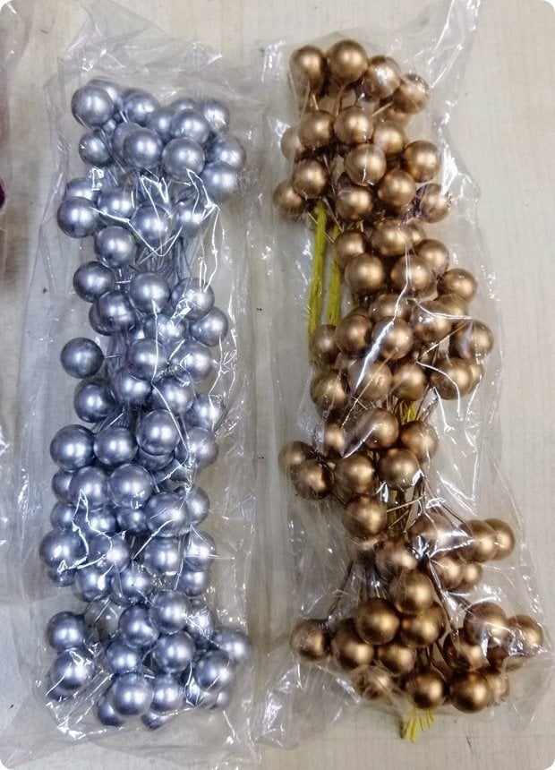 100 lü Top çiçek süs