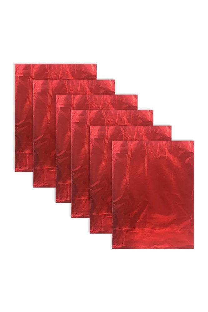 100 lü 20x35 cm Yapışkanlı Metalize Hediye Paketi