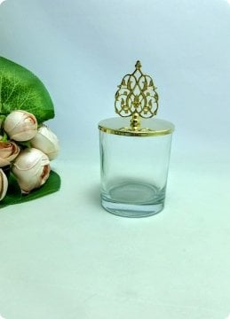 10 lu Metal Tepelikli İçi Boş Şekerlik / Bardak