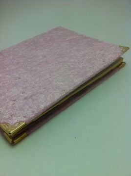 12.5 x 16.5 cm Kadife Kumaş Kaplı Yasin i Şerif (80 Sayfa)'3' No