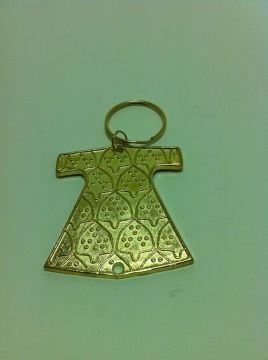 Kaftan metal anahtarlık Altın 20 li