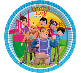 8 Lİ TABAK RAFADAN TAYFA LİSANSLI 23 CM