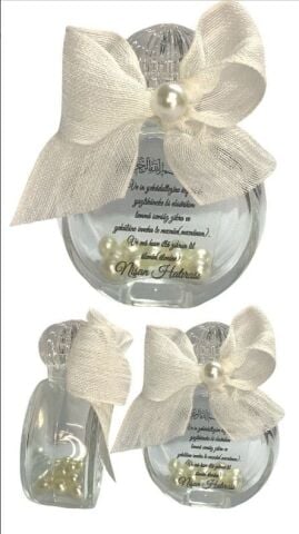 20 Li İncili Yuvarlak Şişe