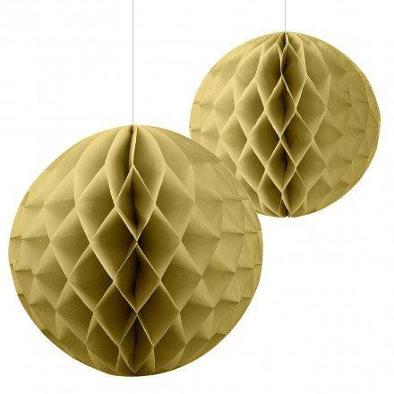 İkili Dekoratif Petek Söz Nişan Süs (20 Cm + 30 Cm)