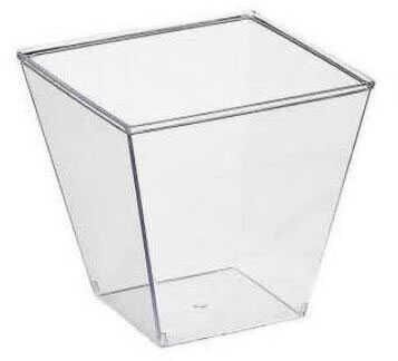 20 Lİ KASE MİKA PİRAMİT 200CC ŞEFFAF