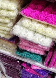 4 cm Büyük Lateks Gül