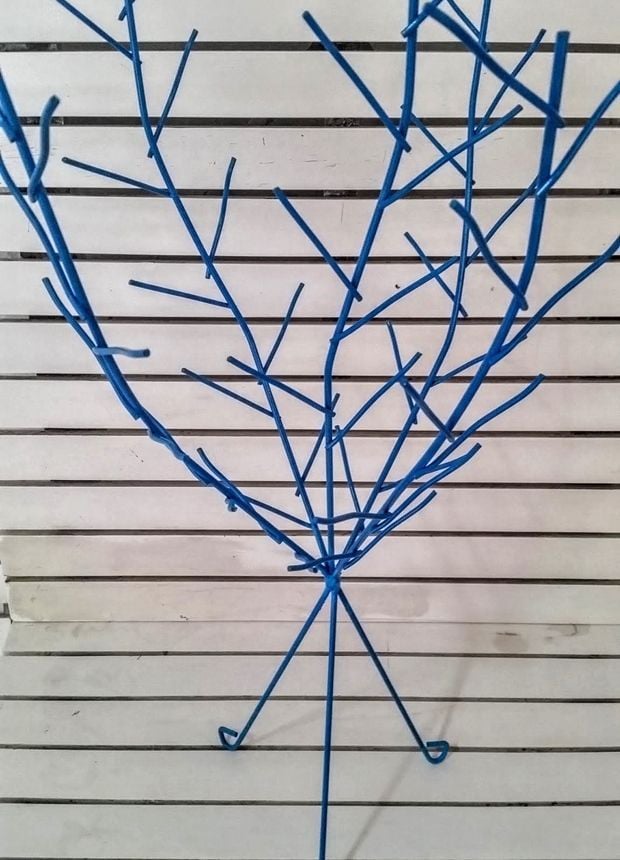 Renkli Ferforje Dilek Şeker (kurabiye) Sunum ağacı 36 Ad/pkt( Avantaj Paketi) - Pembe