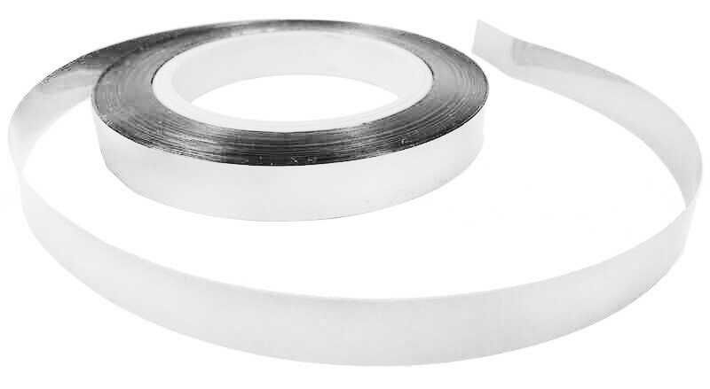RAFYA METALİZE BEYAZ 25 MT 8 MM
