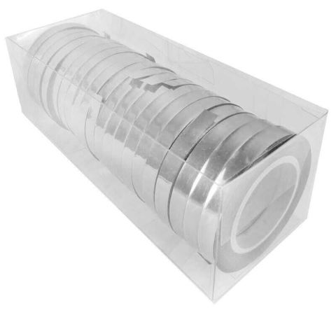 RAFYA METALİZE BEYAZ 25 MT 8 MM