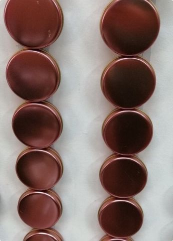 12 Li 7,5x3 Cm Bronz Yuvarlak Teneke Kutu