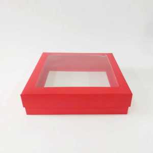 20x20x5 cm Asetat Pencereli Karton Kutu