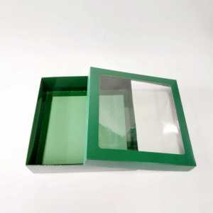 20x20x5 cm Asetat Pencereli Karton Kutu