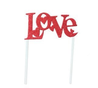 LOVE PASTA SÜSÜ EVADAN SİMLİ KIRMIZI