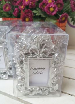 ( Kampanyalı Ürün) 10 Adet Vesikalık Polyester Barok Oymalı Osmanlı  Çerçeve ( Dayama Ayaklı )