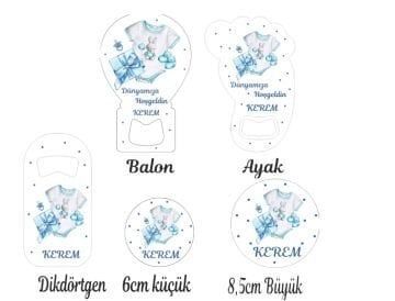Mavi Tulum Dekorlu Açacak