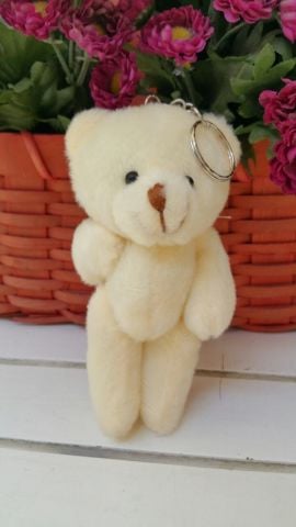 12 cm Anahtarlıklı Pelüş Ayıcık Paketinde ;