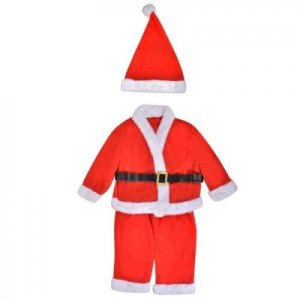 Noel Baba Çocuk Kıyafeti (10-13 Yaş)