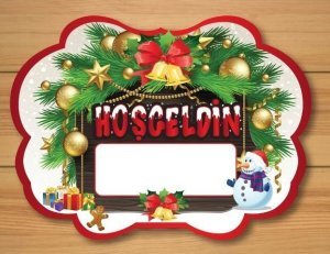 Hoşgeldin Yeni Yıl Konuşma Balonu