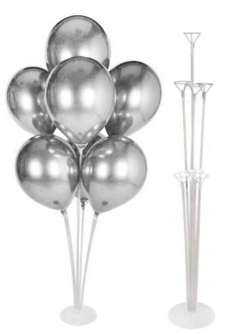 BALON SÜSLEME STANDI 75 CM BEYAZ