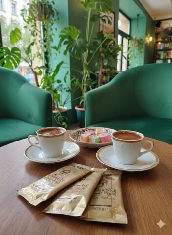 12 li Tek kullanımlık Türk kahvesi