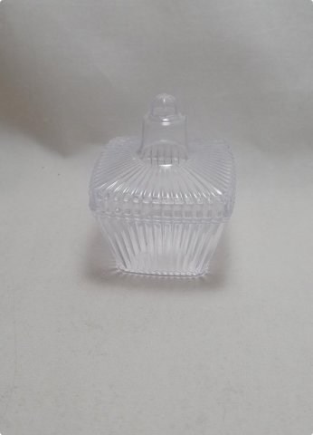 Kare Pvc Çizgili Kubbeli Şekerlik