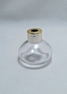 20 Li Mini Yayvan Kubbe Oda Kokusu Şişesi 50 cc / Pvc Kapak