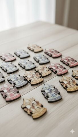 Atlıkarınca ahşap obje