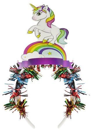 TAÇ UNICORN METALİZE SÜSLÜ