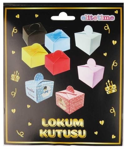 25 Lİ LOKUMLUK KARTON KUTU DONDURMA