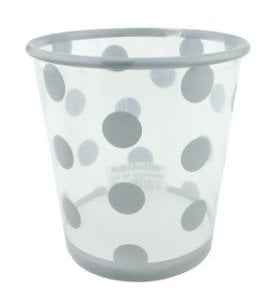 BARDAK PLASTİK 500 CC (DONDURMA BARDAĞI) PUANTİYELİ GÜMÜŞ PK:8 KL:125