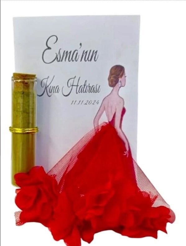 20 Li Kına kızı halay mendilli &  Şişeli Kına Hediyelik