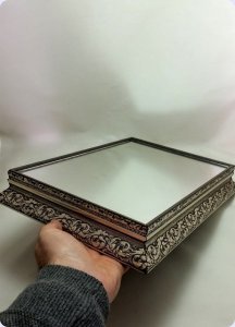 Ahşap Masaüstü Ayna yükseltici