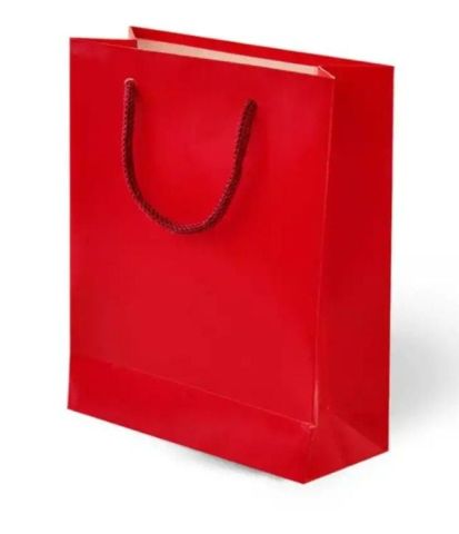 10 Lu 25x30 cm Kırmızı Karton Çanta