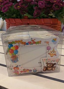 25 li Magnet Çerçeve mini Ayı (Happy Birthday)