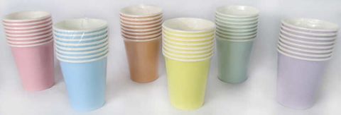 BARDAK KARTON MAKARON SU YEŞİLİ 8 OZ PK:8 KL:300