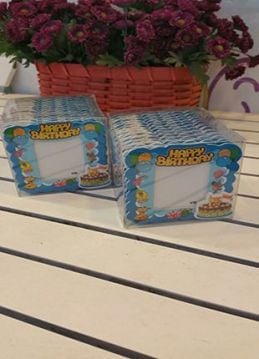 25 li Magnet Çerçeve Doğum Günü Pastalı (Happy Birthday)