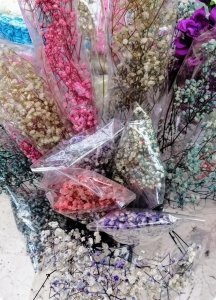 Mimoza Pıtırcık renkli demet çiçek