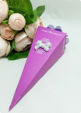 100 lü 2,5 Cm Pvc Papyon, Fiyonk Süsleme Objesi
