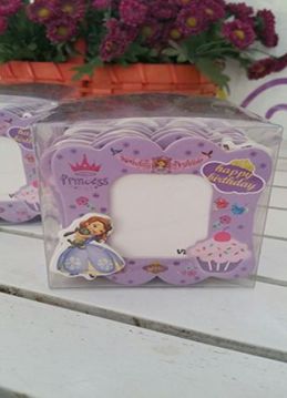 25 li Magnet Çerçeve (Happy Birthday Prenses) Sofia