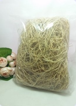 Doğal Rafya Asetat Kutu Taban Süsü