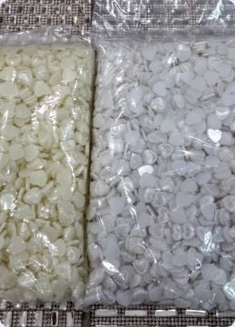 1000 li Kenarları noktalı Yarım kalp