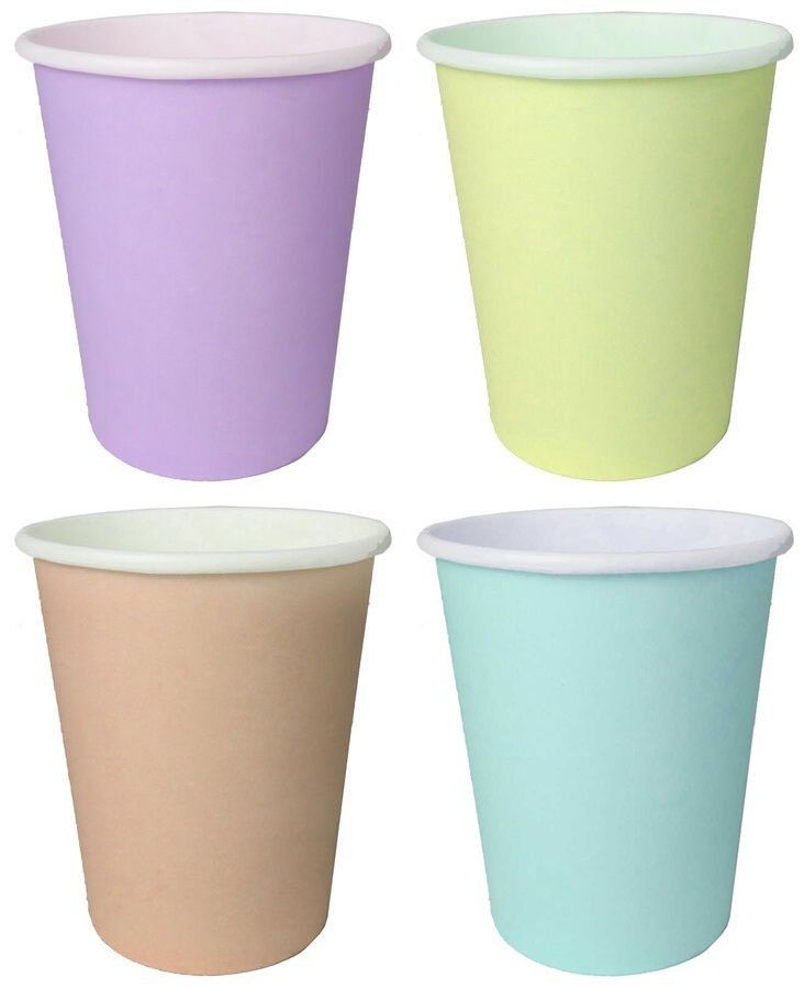 8 Lİ MAKARON KARTON BARDAK 8 OZ