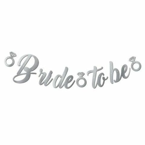 Bride To Be Kaligrafi Banner