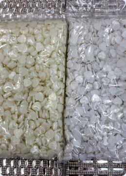 100 lü Kenarları noktalı Yarım kalp