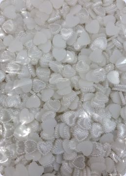 100 lü Kenarları noktalı Yarım kalp