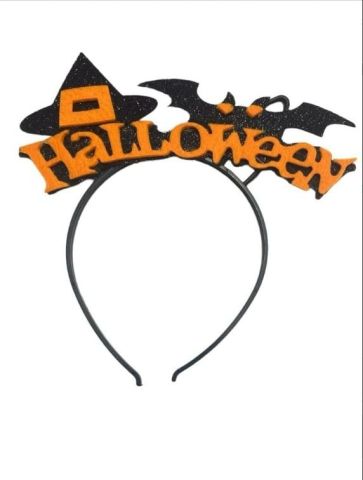 Cadılar Bayramı (Halloween) Küçük Yarasa Temalı Taç