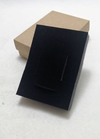 30 Lu Uv Baskılı (8x6x3 Cm) Süngerli Karton Takı Kutuları