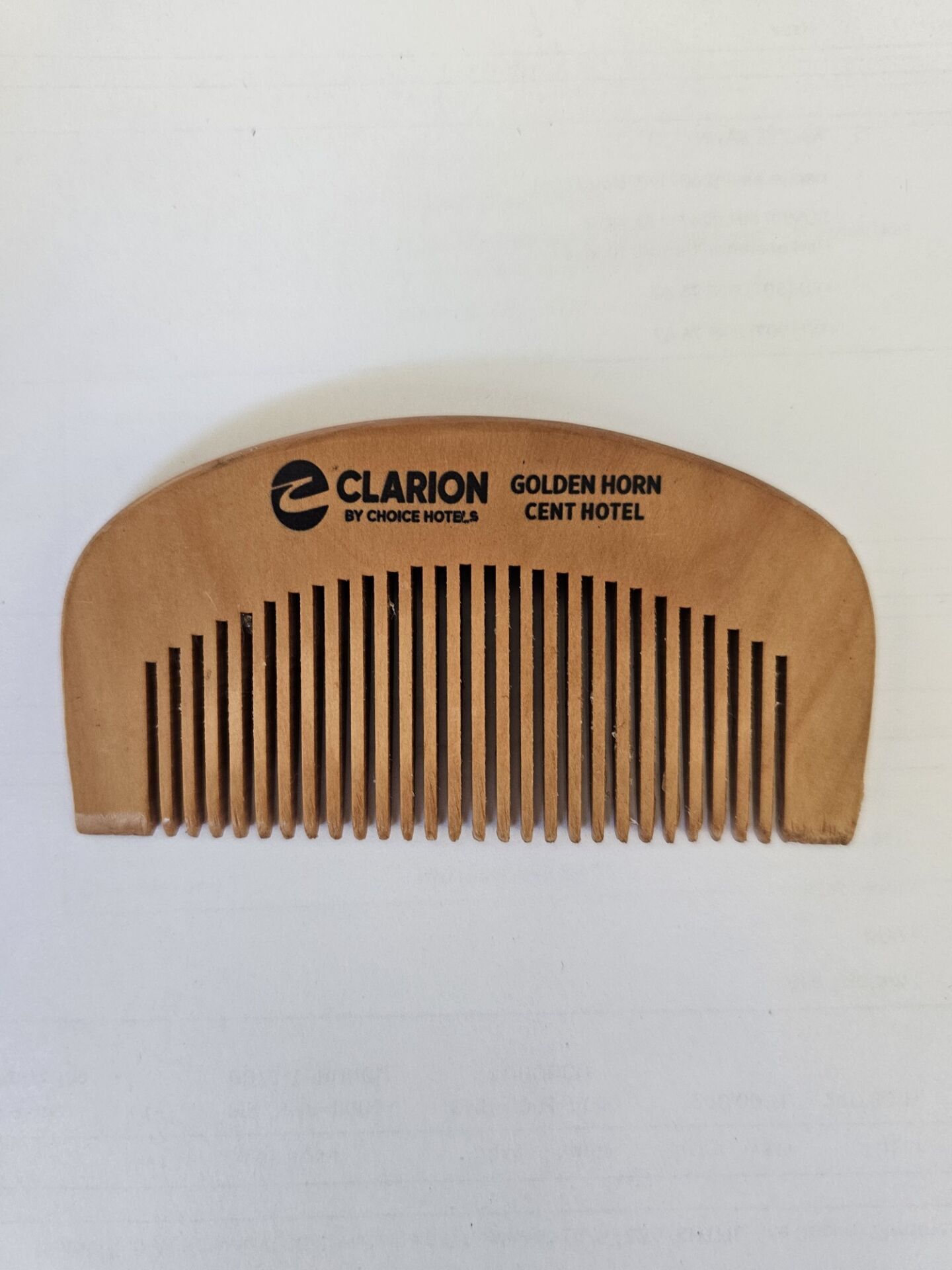 Uv Baskılı İsme Özel Ahşap Tarak