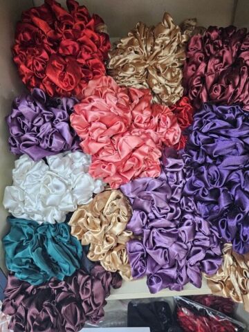 20 Li Saten Lastikli Toka