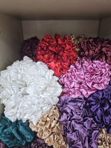 20 Li Saten Lastikli Toka